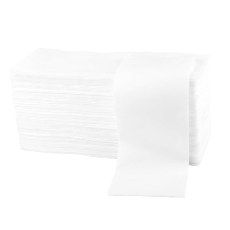 Veemoon 100 Pack Disposable Non Woven Foot Bath Mats For Spa Salon Massage Stool - Image 1